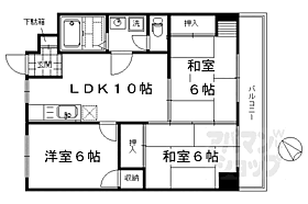 京都府京都市南区上鳥羽苗代町（賃貸マンション3LDK・5階・57.60㎡） その2