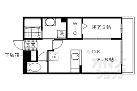 京都府京都市伏見区深草小久保町（賃貸アパート1LDK・1階・33.39㎡） その2