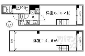 京都府京都市下京区大宮通五条下る堀之上町（賃貸マンション2K・5階・47.78㎡） その2