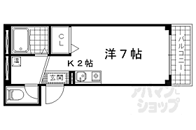 ｗｉｓｄｏｍ　ＮＡＯＲＩ 202 ｜ 京都府京都市山科区御陵鳥ノ向町（賃貸マンション1R・2階・19.00㎡） その2