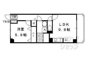 京都府京都市伏見区竹田段川原町（賃貸マンション1LDK・3階・42.06㎡） その2