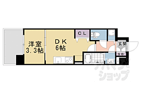 京都府京都市南区東九条西札辻町（賃貸マンション1DK・7階・25.60㎡） その2