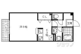 コートＴａｋｅ優 103 ｜ 京都府京都市山科区竹鼻外田町（賃貸アパート1K・1階・30.39㎡） その2