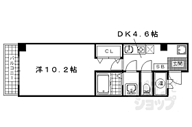 滋賀県大津市長等2丁目（賃貸マンション1DK・4階・31.80㎡） その2