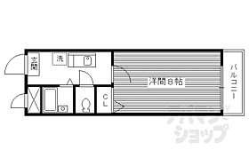 京都府京都市伏見区深草秡川町（賃貸マンション1K・4階・22.66㎡） その2