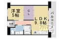山科市営住宅1棟東館6階6.0万円