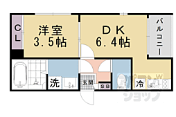 間取図画像 1DK