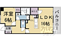 パインフィールド洛東1階12.1万円