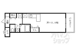JR東海道・山陽本線 瀬田駅 徒歩14分の賃貸マンション 1階ワンルームの間取り