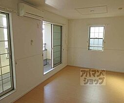 京阪本線 中書島駅 徒歩30分の賃貸アパート 1階2LDKのリビング/ダイニング