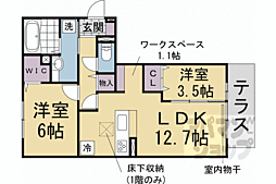 フロレゾン北花山　Ａ 3階
