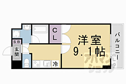 エンゼルプラザ瀬田駅前 1Kの間取図画像