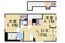 仮称)京都市山科区椥辻新築アパート 2階/201