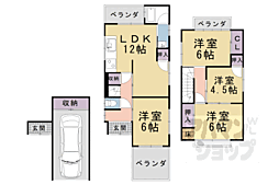 大宅桟敷町貸家
