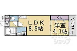 ジーメゾン山科マニフィコ 3階/303