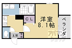 CREA TERRACE椥辻 1階/102