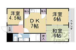勧修寺ハイツ 1階/102
