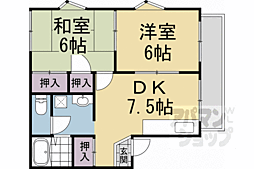 CAPRICORN 2DKの間取図画像