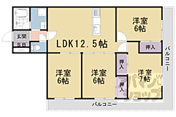 ルネシャンポール山科 2階