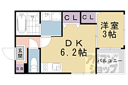 ハーモニーテラス椥辻西浦町II 1階/101
