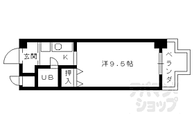 京都府京都市伏見区向島津田町（賃貸マンション1K・3階・24.40㎡） その2