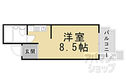 シティマンションレオマツモト ワンルームの間取図画像