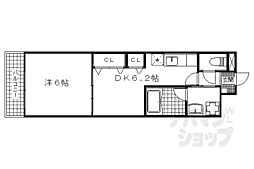 ラディエマルタ 1DKの間取図画像