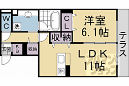 クレリアＢ棟 2階