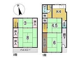 中古テラスハウス　加西市北条町