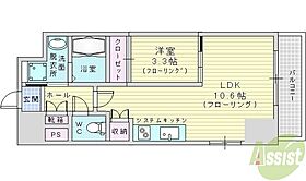 メセナ緑地公園  ｜ 大阪府吹田市江坂町5丁目（賃貸マンション1LDK・8階・37.67㎡） その2