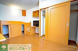 多摩都市モノレール 上北台駅 徒歩18分の賃貸アパート 2階1Kの室内