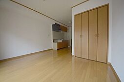 フジメイト A102 1階1Kのリビング/ダイニング