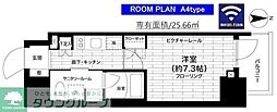 ステージグランデ八王子3 1Kの間取図画像