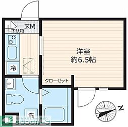 Soranoa飯能 1Kの間取図画像