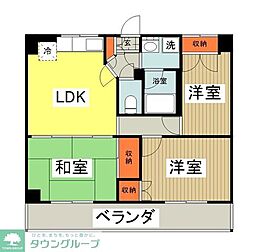 レベルエイト 3LDKの間取図画像