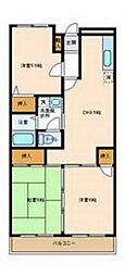 ビルトモア 3DKの間取図画像