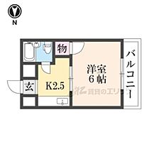 新栄マンション 409 ｜ 奈良県橿原市葛本町（賃貸マンション1K・4階・19.44㎡） その2