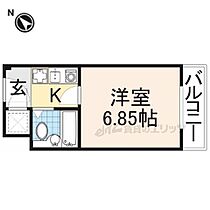 エヌエムドゥーズ 305 ｜ 奈良県奈良市帝塚山六丁目（賃貸マンション1K・3階・19.00㎡） その2