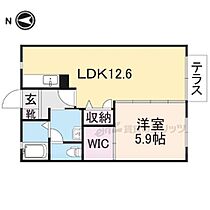 奈良県奈良市七条1丁目（賃貸アパート1LDK・2階・44.33㎡） その2