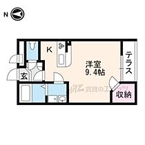 レオネクストエクレール北今市 103 ｜ 奈良県香芝市北今市2丁目（賃貸アパート1K・1階・30.49㎡） その2