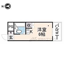 トータスＢｌｄ 601 ｜ 奈良県奈良市大宮町1丁目（賃貸マンション1R・6階・18.70㎡） その2