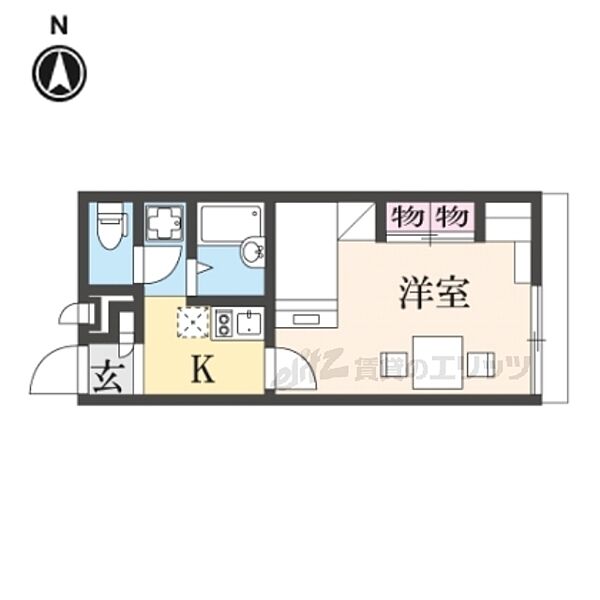 レオパレスＧｒｅｅｎ　Ｏｊｉ 103｜奈良県北葛城郡王寺町本町4丁目(賃貸アパート1K・1階・23.18㎡)の写真 その2