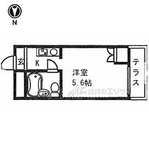 ランドヒルパートIII 105 ｜ 奈良県生駒市小明町（賃貸アパート1R・1階・15.00㎡） その1