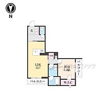 奈良県奈良市学園北1丁目（賃貸マンション1LDK・2階・50.81㎡） その2