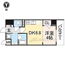 インフィニティ 502 ｜ 奈良県奈良市三条宮前町（賃貸マンション1LDK・5階・30.37㎡） その2