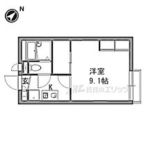 レオパレス東菜畑II 203 ｜ 奈良県生駒市東菜畑2丁目（賃貸アパート1K・2階・23.18㎡） その2