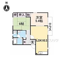 奈良県橿原市常磐町（賃貸アパート2LDK・1階・50.07㎡） その2