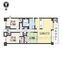 フェアコート五位堂 704 ｜ 奈良県香芝市五位堂3丁目（賃貸マンション3LDK・7階・77.14㎡） その2