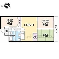 奈良県桜井市桜井（賃貸マンション3LDK・1階・63.10㎡） その2