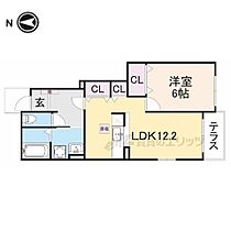 奈良県生駒郡斑鳩町興留1丁目（賃貸アパート1LDK・1階・45.72㎡） その2